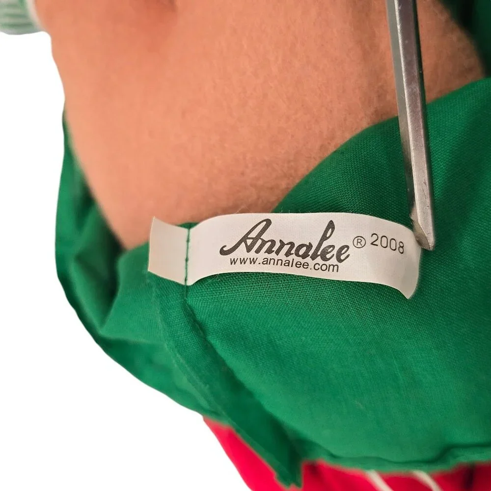Annalee 2008 Chef Mouse Doll Rolling Pin & Cookie Cutter 10